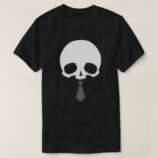 T-shirt Crâne personnalisable avec cravate