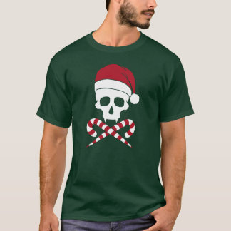 T-shirt Crâne personnalisable Santa Claus
