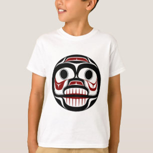 T-shirt Crâne pleurant de Haida du nord-ouest de Côte