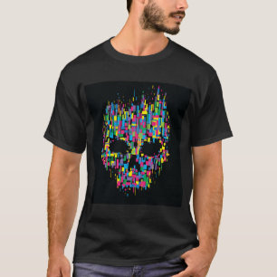 T-shirt crâne rayonnant