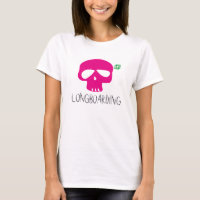 CRÂNE ROSE DE LONGBOARD