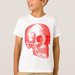 T-shirt Crâne - Rouge
