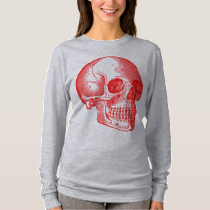 T-shirt Crâne - Rouge