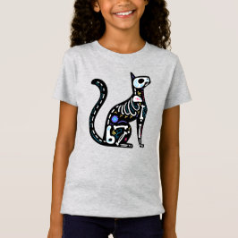 T-Shirt Crâne sucre Calavera Cat III