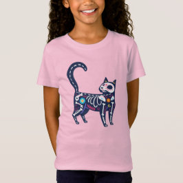 T-Shirt Crâne sucre Calavera Cat IV