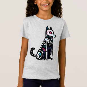 T-Shirt Crâne sucre Calavera Chien I