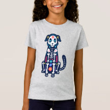 Crâne sucre Calavera Chien IV