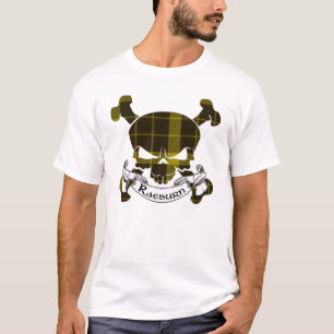 T-shirt Crâne Tartan Raeburn