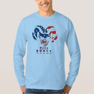 T-shirt Crâne Ultra Maga   Manches longues pour hommes