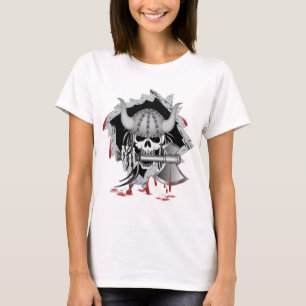 T-shirt Crâne viking
