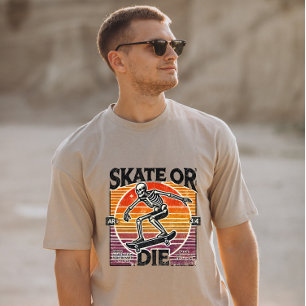 T-shirt Crâne vintage