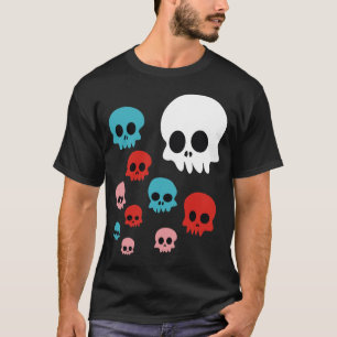 T-shirt Crânes