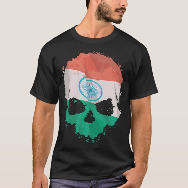 T-shirt Crânes de bogue. (Devant)