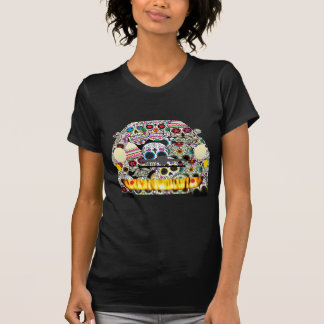 T-shirt Crânes de sucre de Fiat Abarth