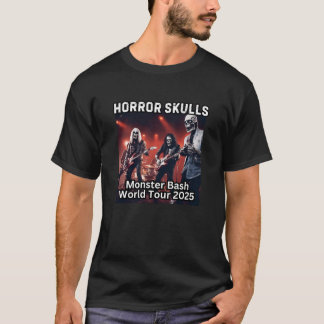 T-shirt Crânes d'horreur, Concert Monster Bash