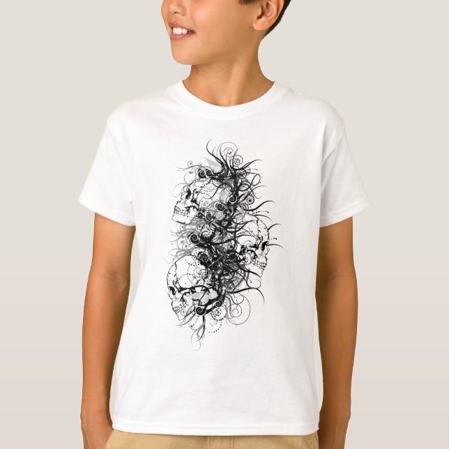 T-shirt Crânes d'Imaginaire (Devant)