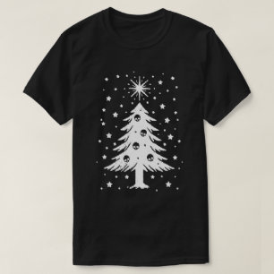 T-shirt Crânes Pour Arbre De Noël