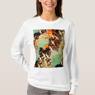 T-shirt CRANES VOLONTAIRES AVEC FLEURS PRINTEMPS Floral ja