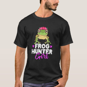 T-shirt Crapaud attrapeur de grenouille Amphibiens Fille c
