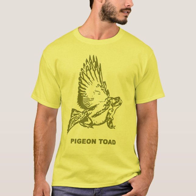 T-shirt Crapaud de pigeon (Devant)