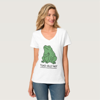 T-shirt Crapaud Drôle - Allié Pas Grenouille