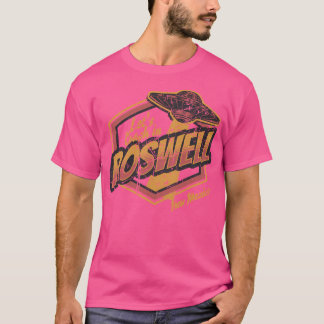 T-shirt Crash À Roswell Nouveau Mexique Vintage Détresse