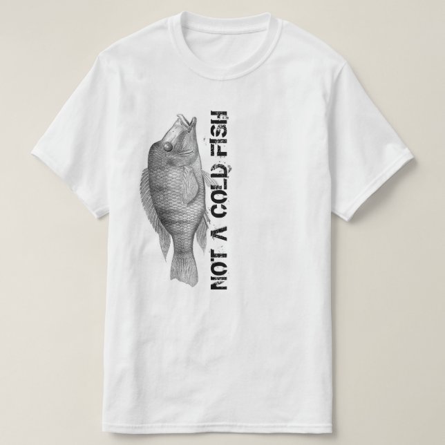 T-shirt Crassilabris de Geophagus - pas un poisson froid (Design devant)