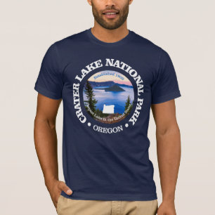 T-shirt Crater Lake NP (rd)2