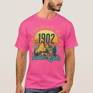 T-shirt Crater Lake Oregon Nature Mountains Randonnée Exté