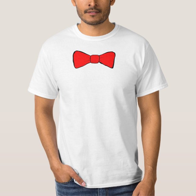 T-shirt Cravate d'arc (Devant)