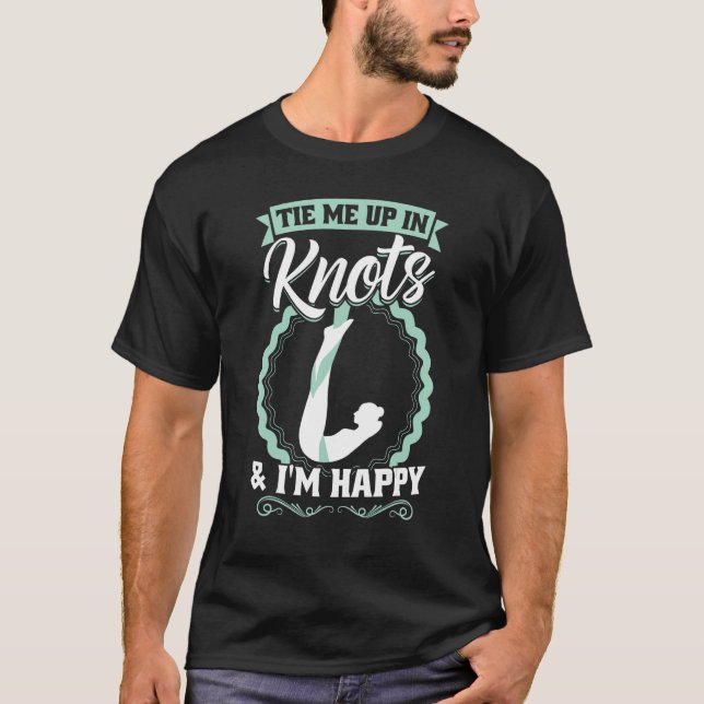 T-shirt Cravate-Moi Dans Knots Aerialist (Devant)