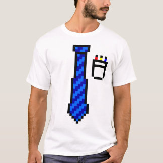 T-shirt Cravate Pixel avec poche