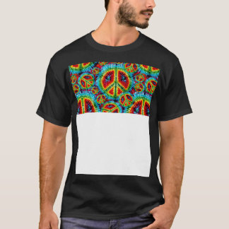 T-shirt Cravate teintée psychédélique