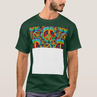T-shirt Cravate teintée psychédélique