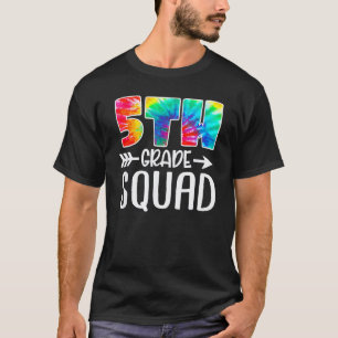 T-shirt Cravate Tie Dye Équipe 5e Rentrée Professeur Étudi