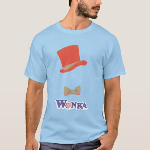 T-shirt Cravate Wonka Top Hat & Bow