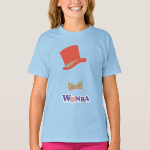 T-shirt Cravate Wonka Top Hat & Bow