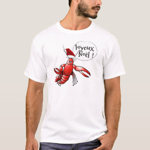 T-shirt Crawdad de Père Noël (jabots de Père Noël)