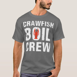 T-shirt Crawfish Boil Crew Cajun Crawfish Party Cadeau TSh
