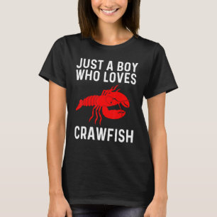 T-shirt Crawfish Boys Enfants Écherolis Crawfish Manger