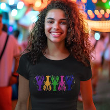 Crawfish et perles colorées