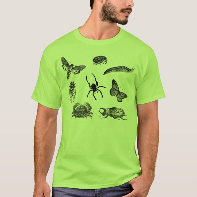 T-shirt Crawlies déplaisantes (Devant)