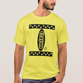 T-shirt Crayon citron jaune Boîte Halloween Costume Couple