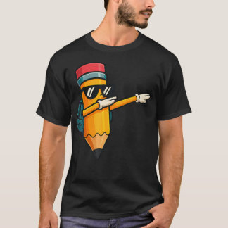T-shirt Crayon dansant Dabbing pour la rentrée scolaire