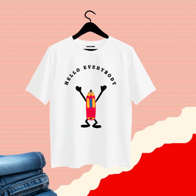 T-shirt Crayon drôle (Créateur téléchargé)