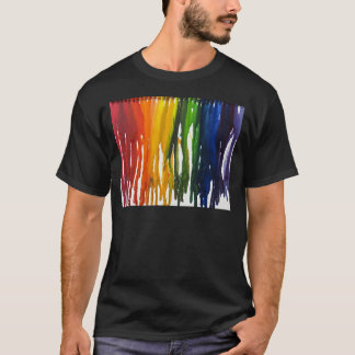 T-shirt Crayon fondu sur la prospection
