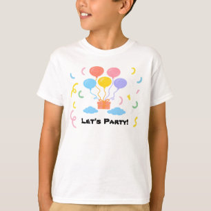 T-shirt Crayon Modifiable Style – Balloon Bash Enfants