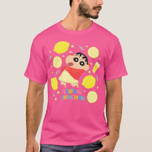 T-shirt Crayon Shin-chan Beaucoup de citrons Crayon touch