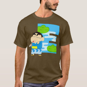 T-shirt Crayon Shin-chan FUN STUDY A to Z E Premium