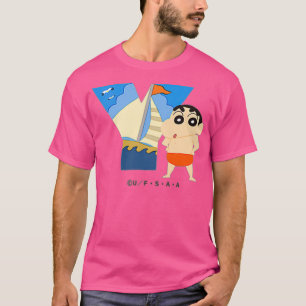 T-shirt Crayon Shin-chan FUN STUDY A to Z Y one